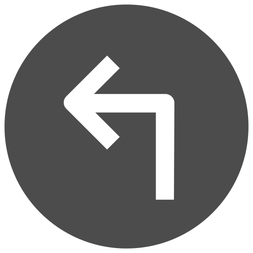 Turn left Icon