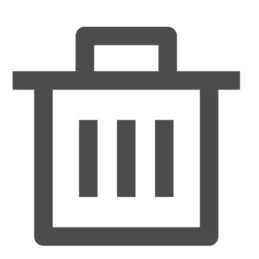 Delete - line Icon