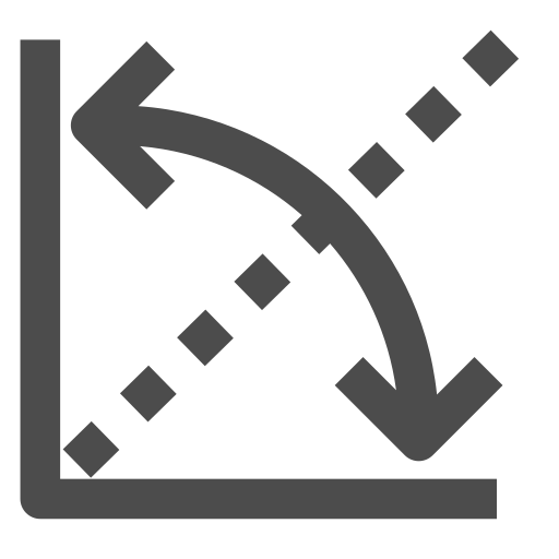 Inclination line Icon