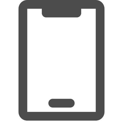 Mobile account - line Icon