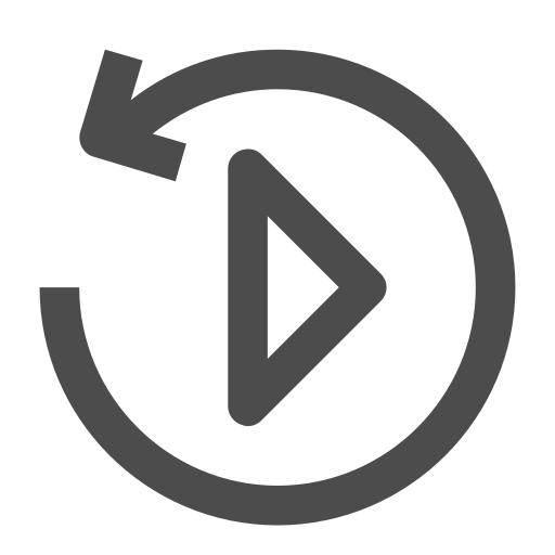 Playback - line Icon