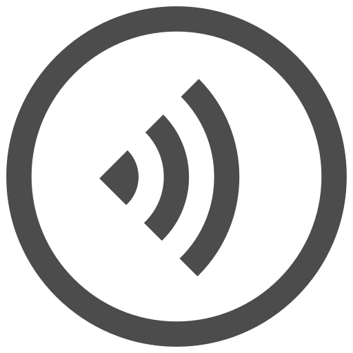 Sound playback - line Icon