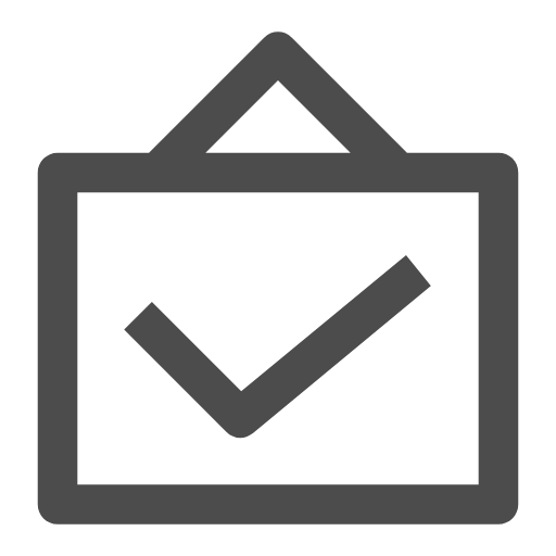 Use Notification - line Icon