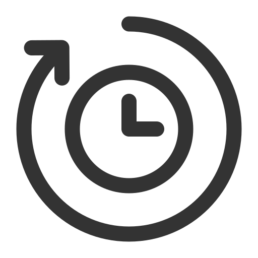 Total working hours Icon