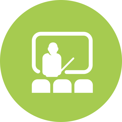Collection of unemployment training programs Icon