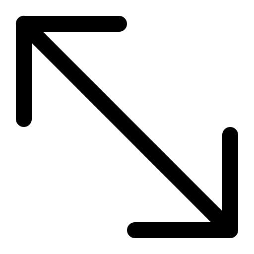 Diagonals_tlbr Icon