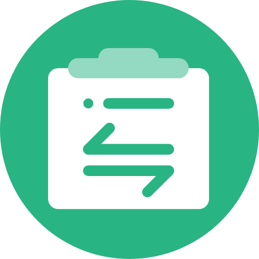 Receipt and delivery details Icon