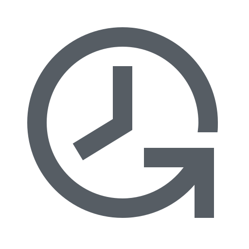 Counterclockwise rotation icon