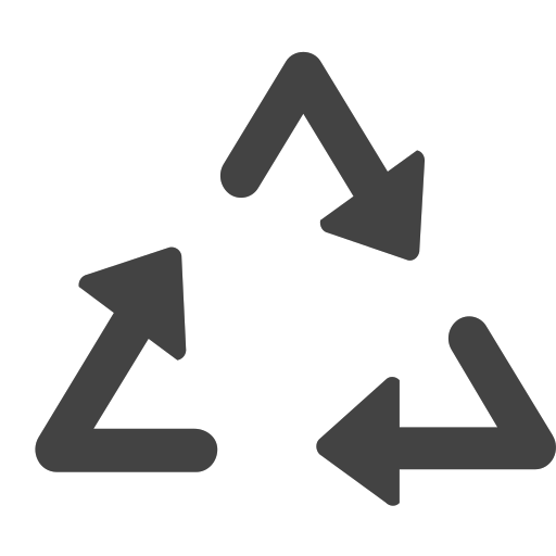 si-glyph-arrow-triangle-recycle Icon
