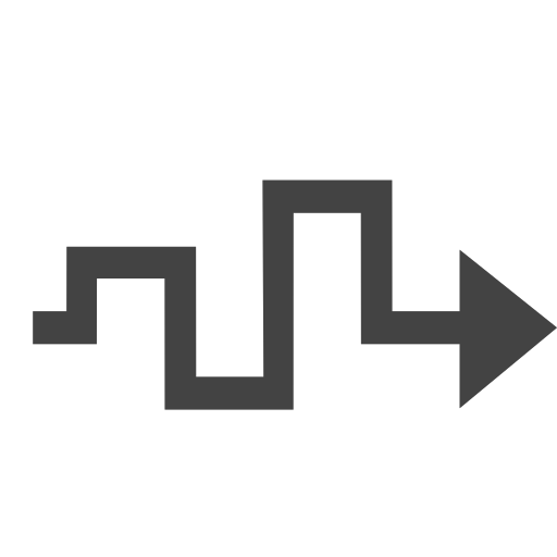 si-glyph-arrow-wave Icon