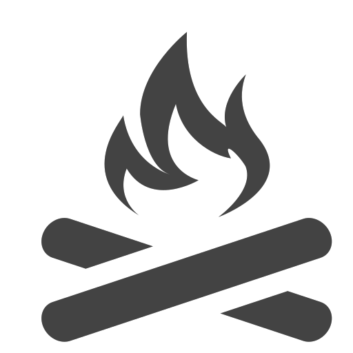 si-glyph-fire-wood Icon