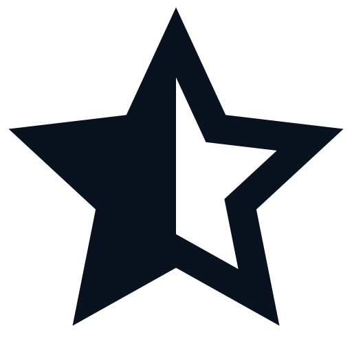 star-half-line Icon