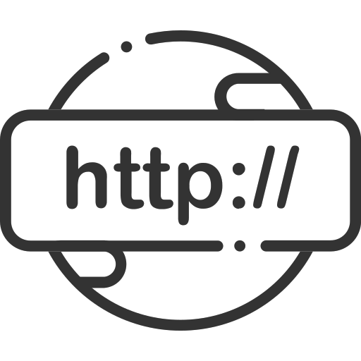 HTTP protocol data Icon