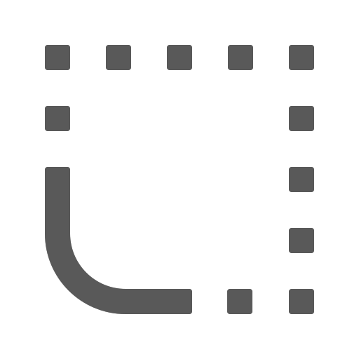 radius-bottomleft Icon