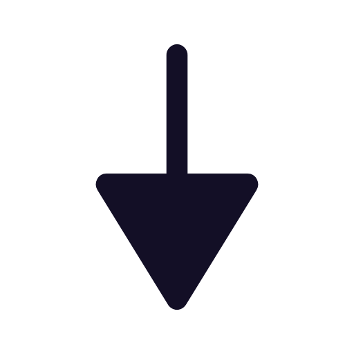Arrow - Down 3 Icon
