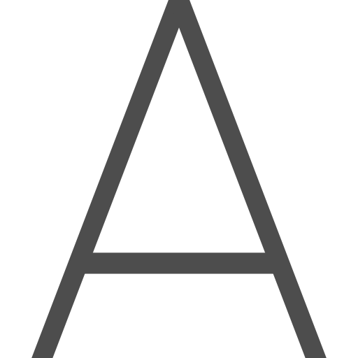 typeface Icon