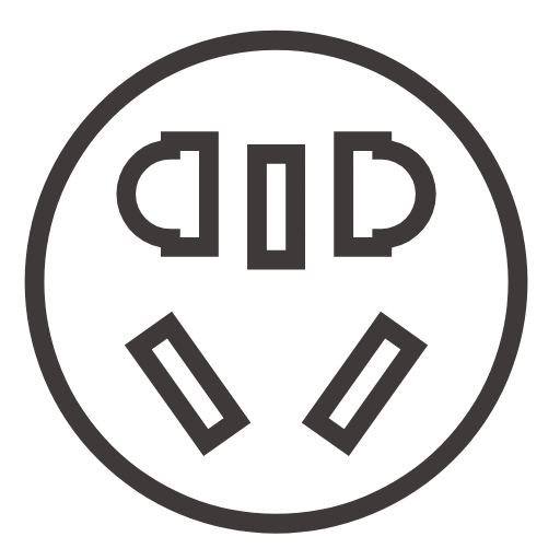International five port plug pin Icon