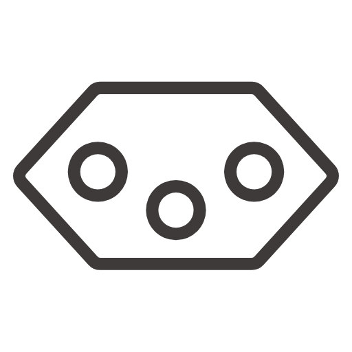 Swiss socket plug pin Icon