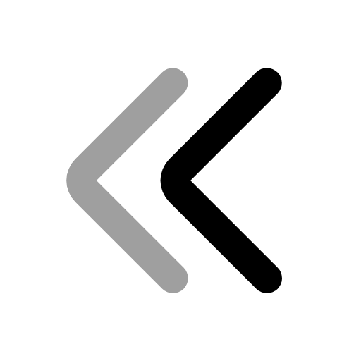 chevron_double_backward Icon