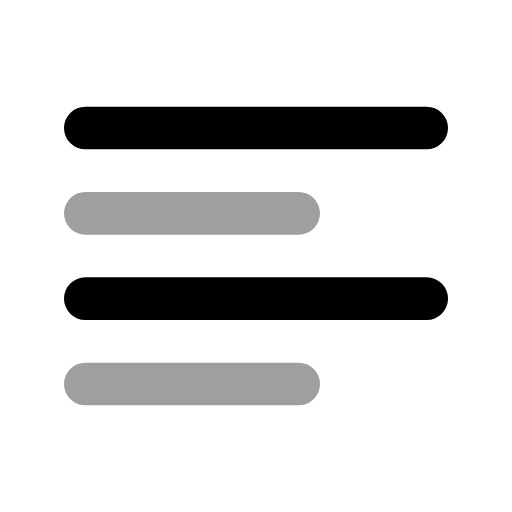 left_align Icon