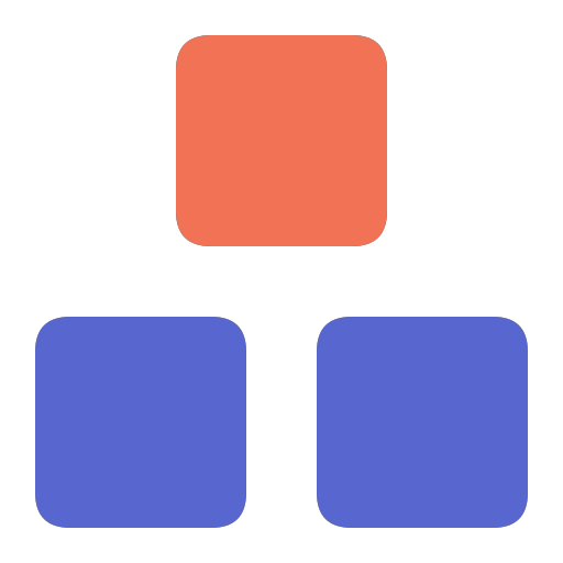 Output settings - two colors Icon