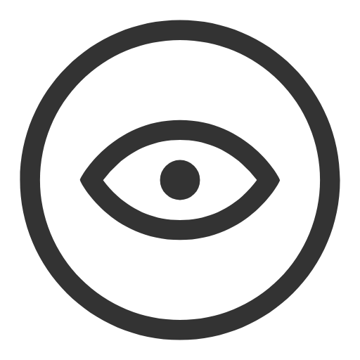 Eye 01 line type Icon