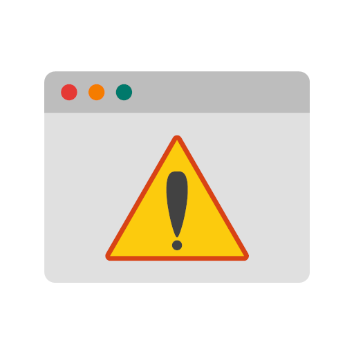 5706 - Warning on Browser Icon