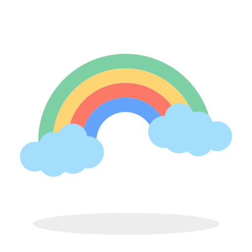 rainbow. SVG Icon