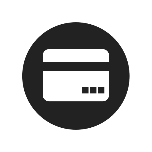 Bank card authentication Icon