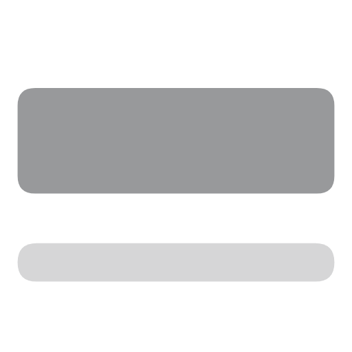 Graphic navigation_one line_unselected Icon