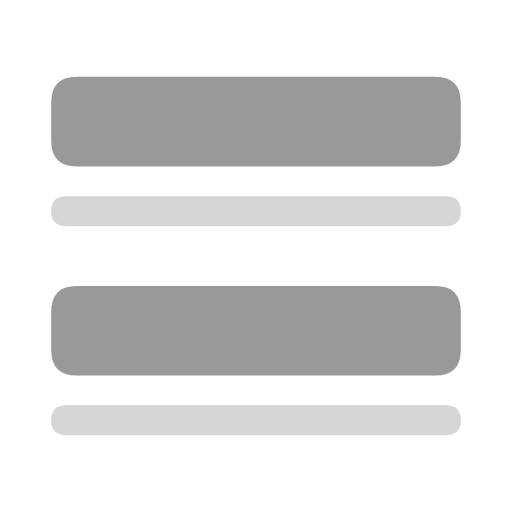 Graphic navigation_two lines_Unselected Icon