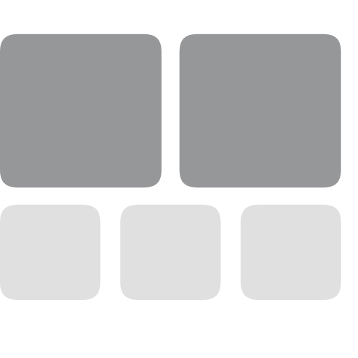 Window template_2 up 3 down_ unselected Icon
