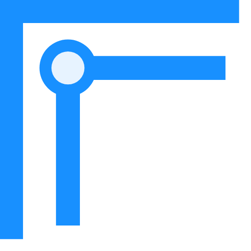 Right angle_selected Icon