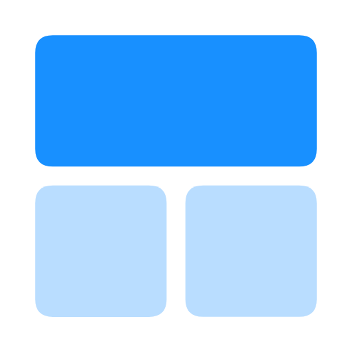 Window template_1 up 2 down_ selected Icon