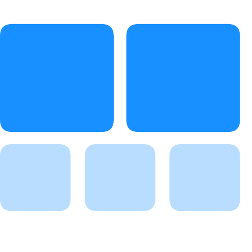 Window template_2 up 3 down_ selected Icon