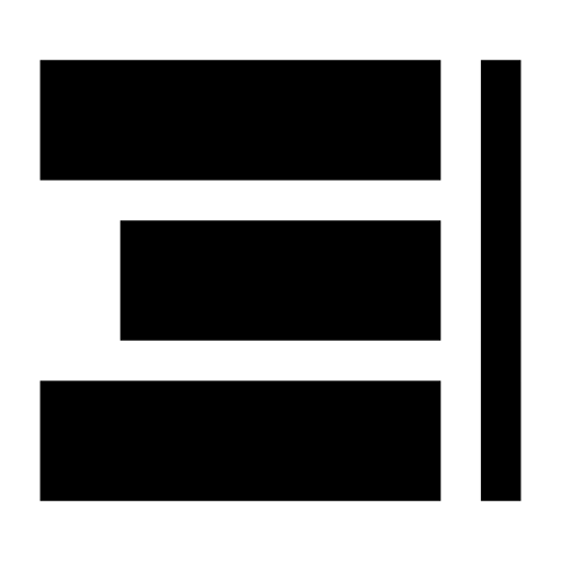 align-horizontal-right-fill Icon
