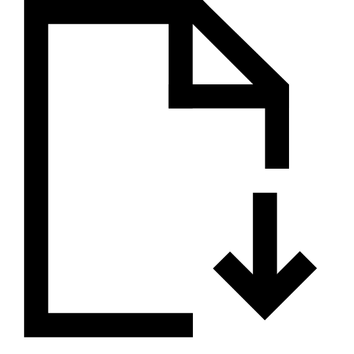 document-download-line Icon