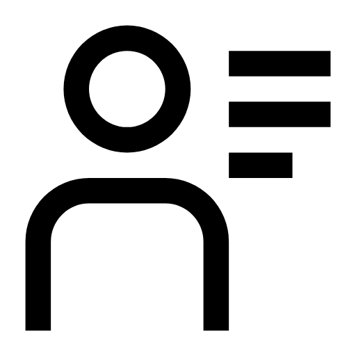 user-profile-line Icon