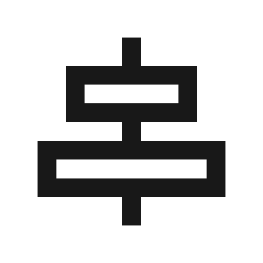 align-horizontal-center-line Icon