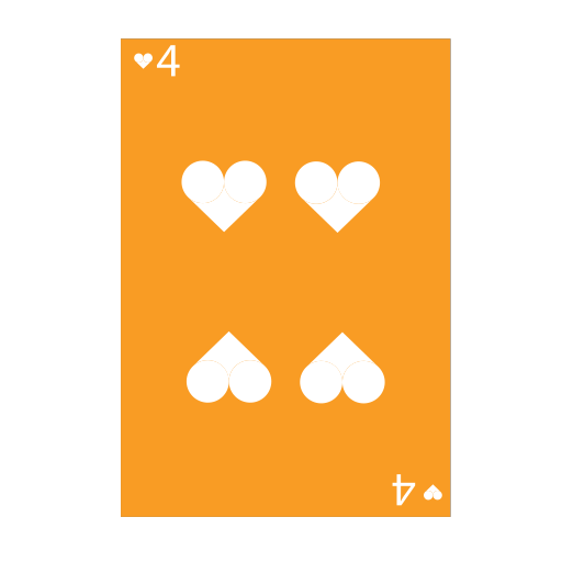 Poker hearts 4 Icon