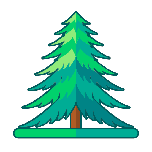 Linear spruce Icon