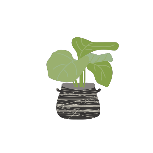 Lovely love small potted plants Icon