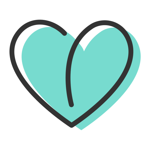 Heart shaped leaves Icon