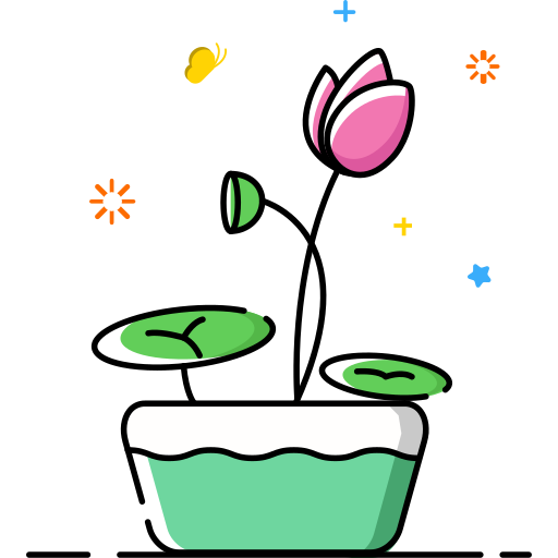 Plant icon lotus Icon