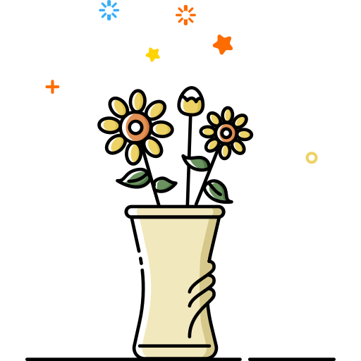 Plant icon sunflower Icon