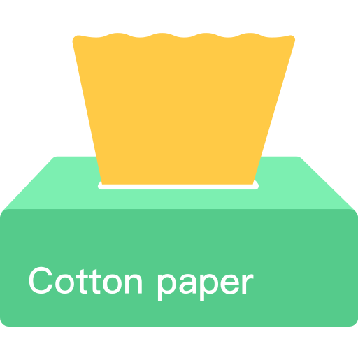 Cotton paper pumping Icon