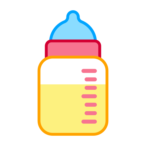 Linear bottle baby Icon