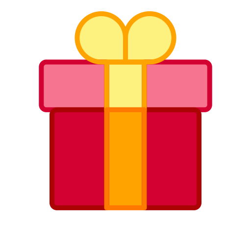 Linear gift welfare gift Icon