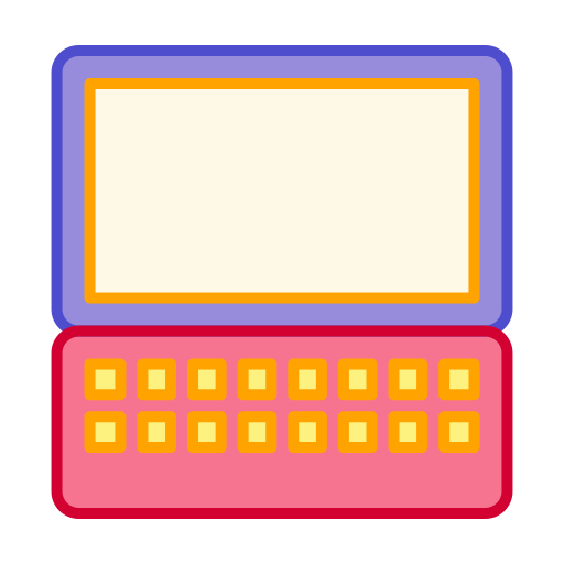 Linear laptop Icon