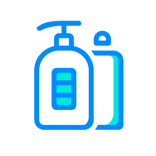 Shampoo and hair care Icon